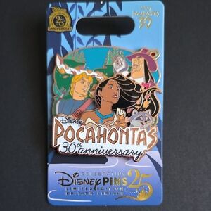 Disney Pocahontas 30th Anniversary LE Pin Of 1500